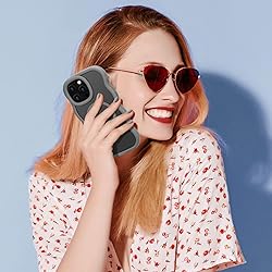 Pepmune for iPhone 15 Pro Case, Curly Wavy Frame