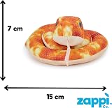 Zappi Co Snake Plush Toy 12-15cm Soft Snuggly Cuddly Playmate view 3
