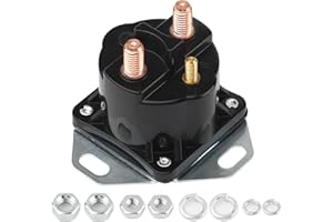 PINEHAVEN SW1951C Heavy Duty Starter Solenoid Relay,Compatible with Ford F150 F250 F350 F450 F550 E150 E250 E350 Escort Bronco Mustang Ranger Replace SS598T SW1951C SW1507 SW1507ADP SW1951A SW1951 SW1951B(12V)