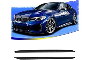 AAriguthel G20 Side Skirts Compatible with 2019-2022 BMW G20 M-Sport Bumper M-Performance Side Skirt Extension Lip Spoiler Rocker Panel 2PC ABS