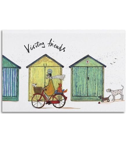 Amazon.com: Sam Toft The Art Group Doggie Taxi Service Sketch Art