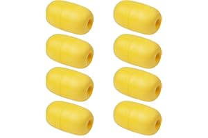 OROOTL Rope Floats Marine Buoy Float, 4/8pcs Crab Trap Floats Buoys Fishing Marker Buoy Plastic Water Buoy for Boats Pool Kayak Crabbing Dock Ski Anchor