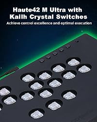 Haute42 Leverless Controller Arcade Stick: Aluminum