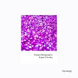 Hemway Holographic Purple Glitter Shaker 130g Ultra-Reflective 1/8" Flake view 2