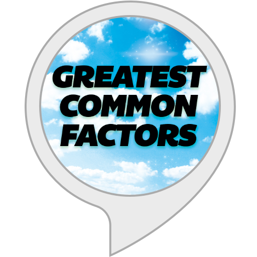 Amazon Com Greatest Common Factor Gcf Quiz Alexa Skills