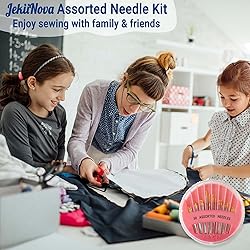 Premium Hand Sewing Needles, 6 Sizes Assorted