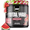 REDCON1 Total War Pre Workout - L Citrulline, Malic Acid, Green Tea Leaf Extract for Pump Boosting Pre Workout for Women & Men - 3.2g Beta Alanine to Reduce Exhaustion, Watermelon 30 Servings