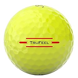 Titleist TruFeel Golf Balls, Yellow