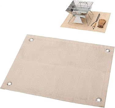 Amazon Pinroyal 耐熱シート 防火シート 不燃シート 焚き火 マット 溶接シート 耐熱 耐火 キャンプ バーベキュー キッチン コンロ テント 仏壇 アウトドア用品 安心安全 Pinroyal メンテナンスパーツ