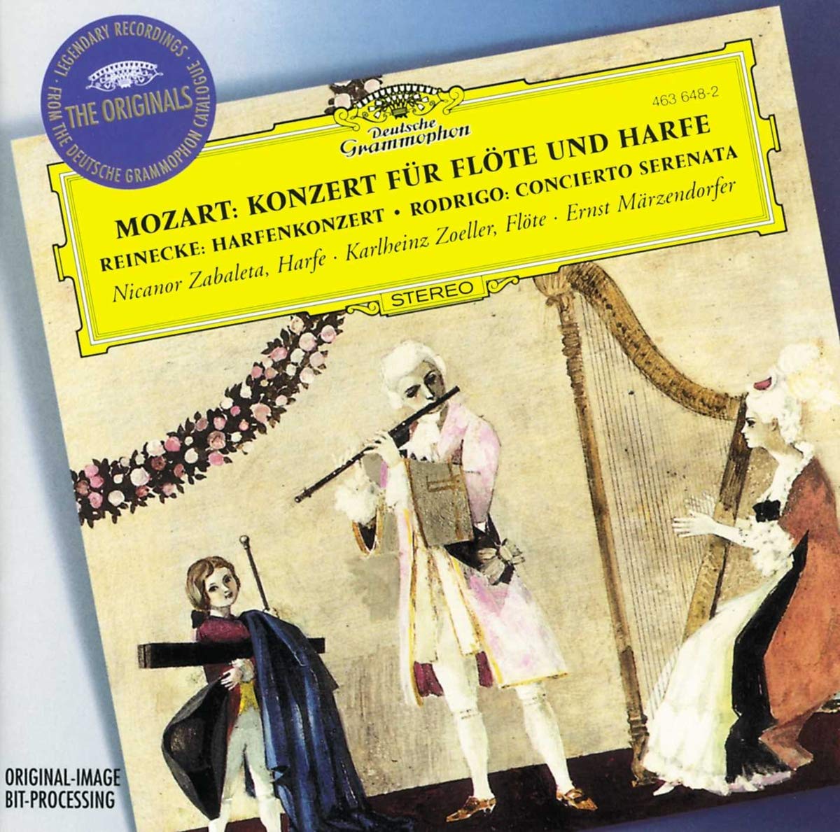 Mozart Concerto pour flûte et harpe Zabaleta, Nicanor Amazon.fr