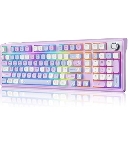 Amazon.com: ZORNHER ZH980 Mechanical Keyboard,95% Blue Creamy