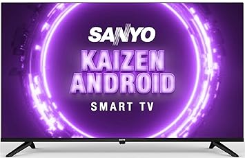 Sanyo 108 cm (43 inches) Kaizen Series Full HD Smart Certified Android IPS LED TV XT-43A170F (Black) (2019 Model)