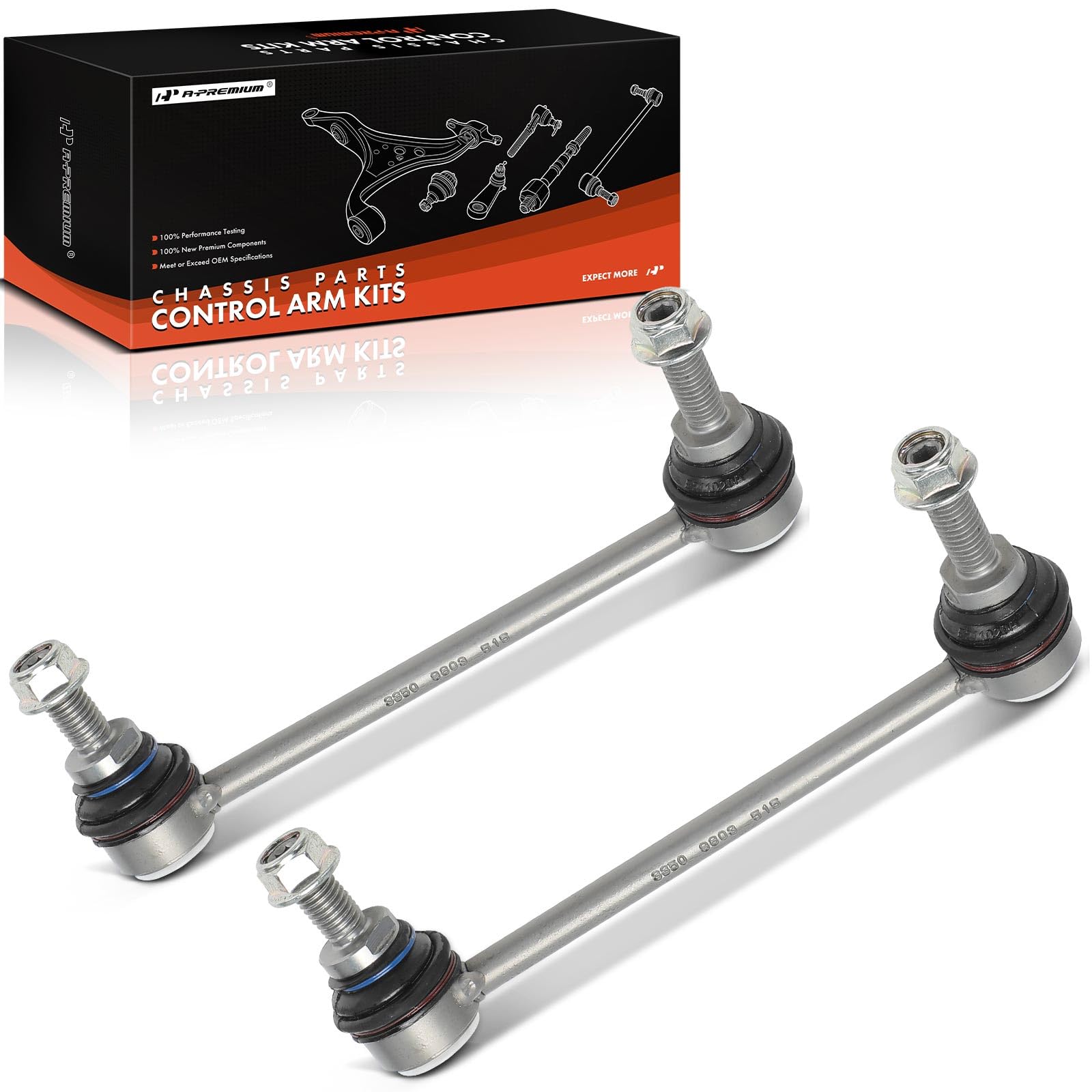 Photo 1 of A-Premium 2 x Rear Sway Bar Links Stabilizer Bar Links, Compatible with Mini R60 Series Cooper Countryman 2011-2016, R61 Series Cooper Paceman 2013-2016