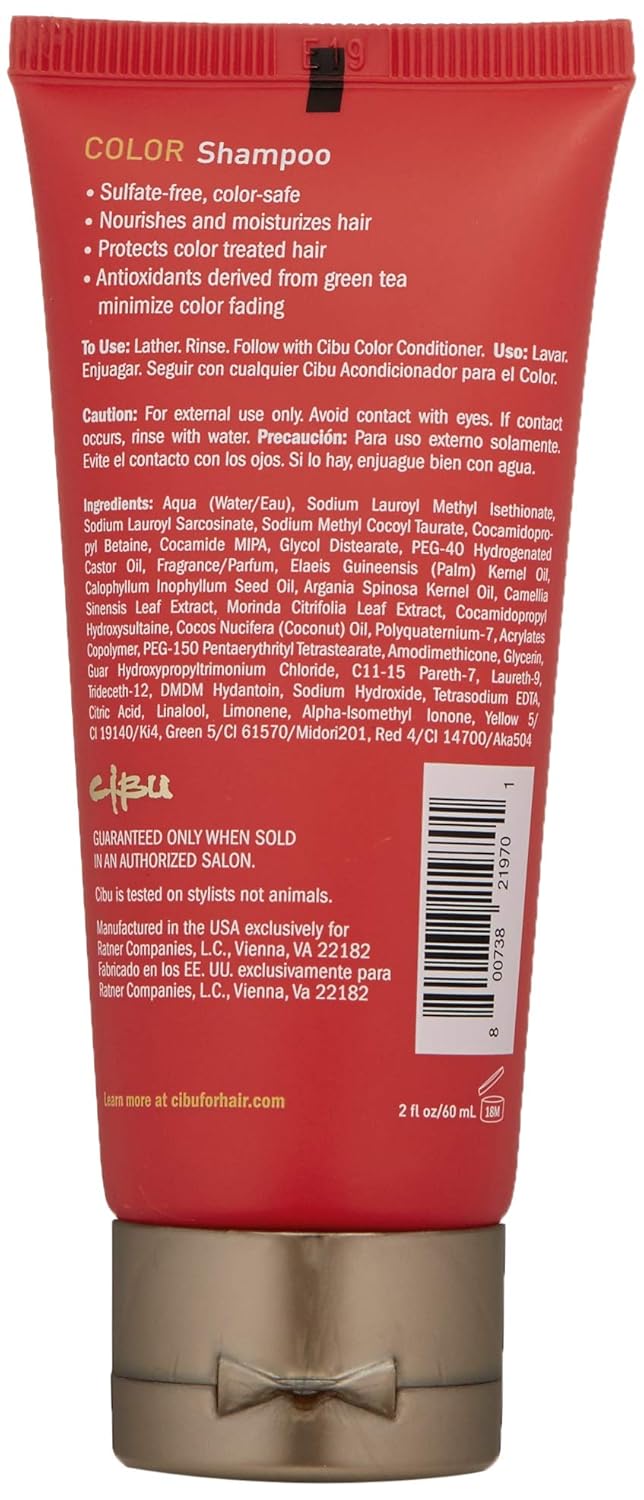 Amazon Com Cibu Color Shampoo 33 8 Fl Oz Luxury Beauty