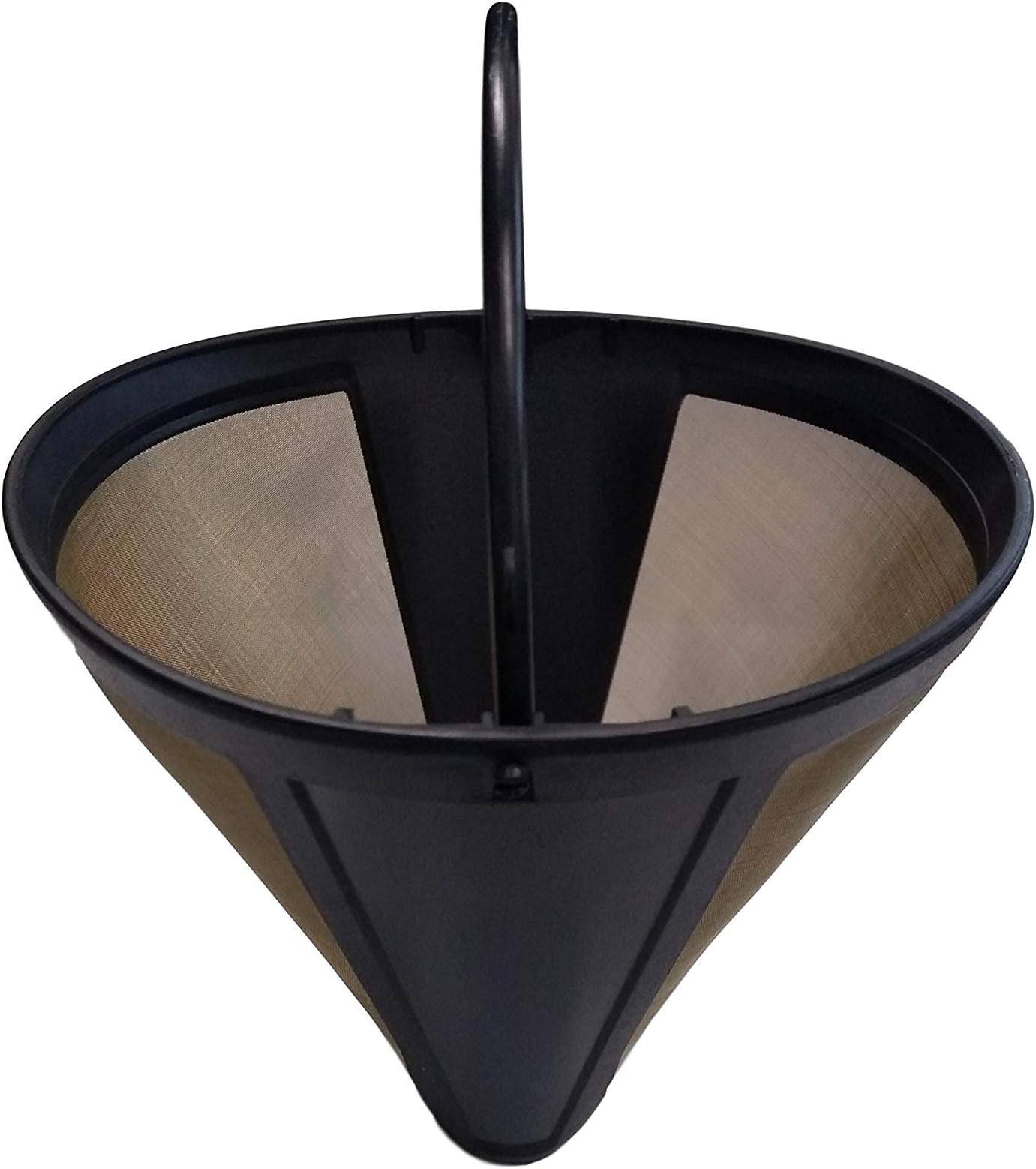 2-PK New Replacement Permanent Reusable Washable Coffee Filter Compatible with Ninja KRUPS Cuisinart Braun Kenmore Hamilton Beach Black+Decker DELONGHI CAPRESSO MOCCAMASTER KALORIK Aicok Breville