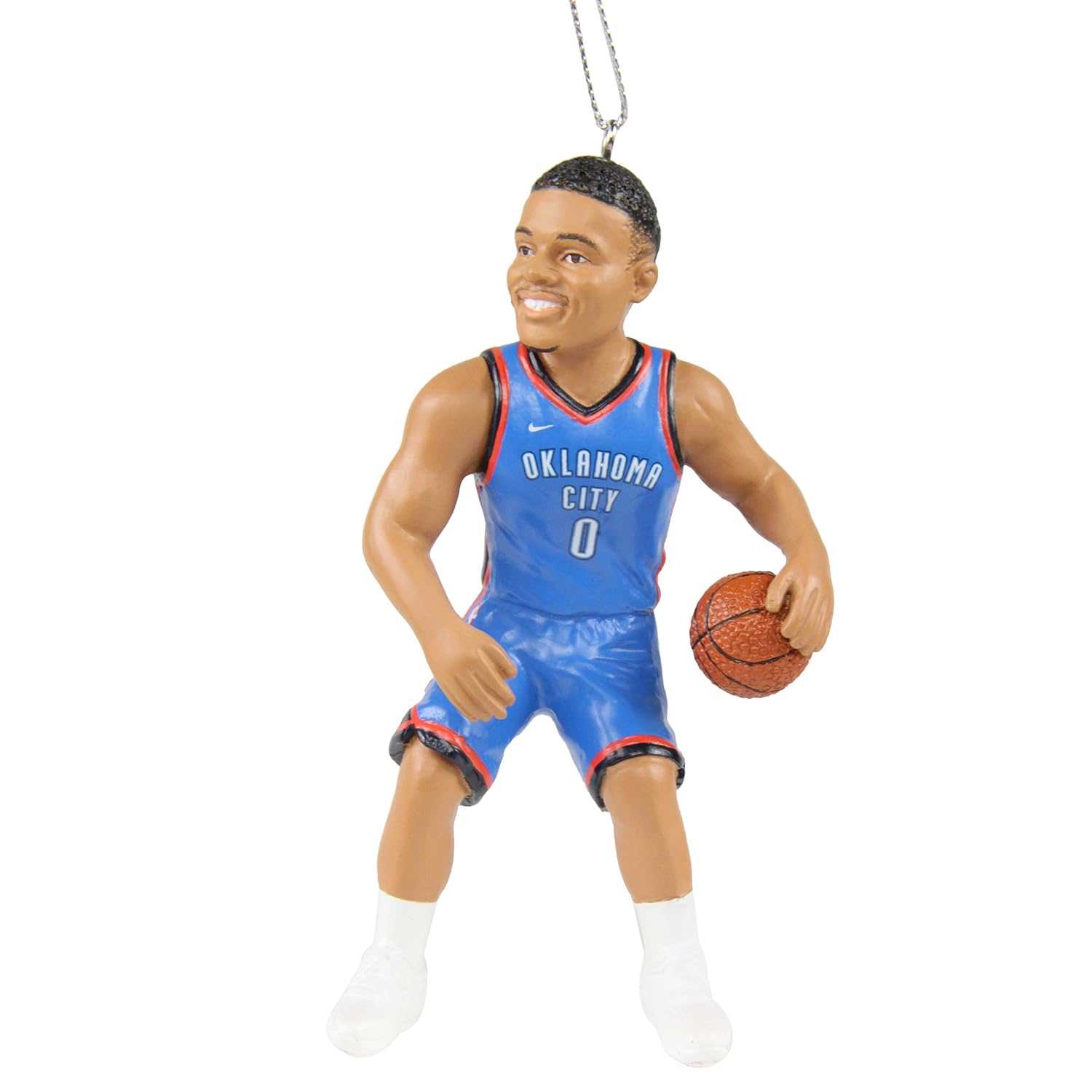 FOCO NBA Oklahoma City Thunder Russell Westbrook Resin Player Ornament Team Color FOCO NBA Oklahoma City Thunder Russell Westbrook Resin Player Ornament Team Color