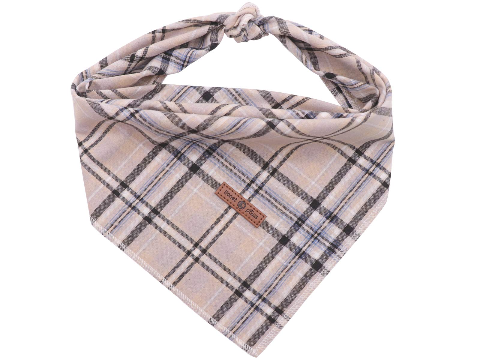 lionet paws Cute Comfortable Cotton Dog Cat Bandana Triangle Scarf for Small Medium Large Dog