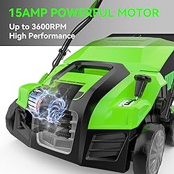 Electric 16.2” Dethatcher Scarifier 2-in-1 Lawn
