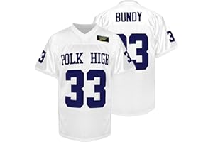 AYOUBAUS 33 AL Bundy Football Jersey, Blue Shirt 90S Hip Hop Clothing Party