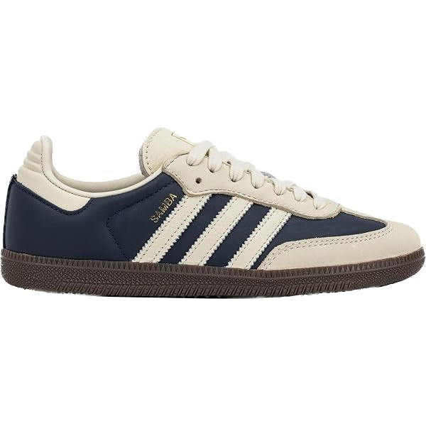 adidas gazelle silver green womens adidas Women's Samba OG Shoes, Size 6, Cream/Silver