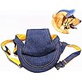 Pet Dog Outdoor Cap Cool Denim Hat Summer Sun Protection