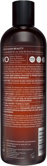 HASK Repair Argan Oil Conditioner 355ml for Dry Damaged Hair view 7