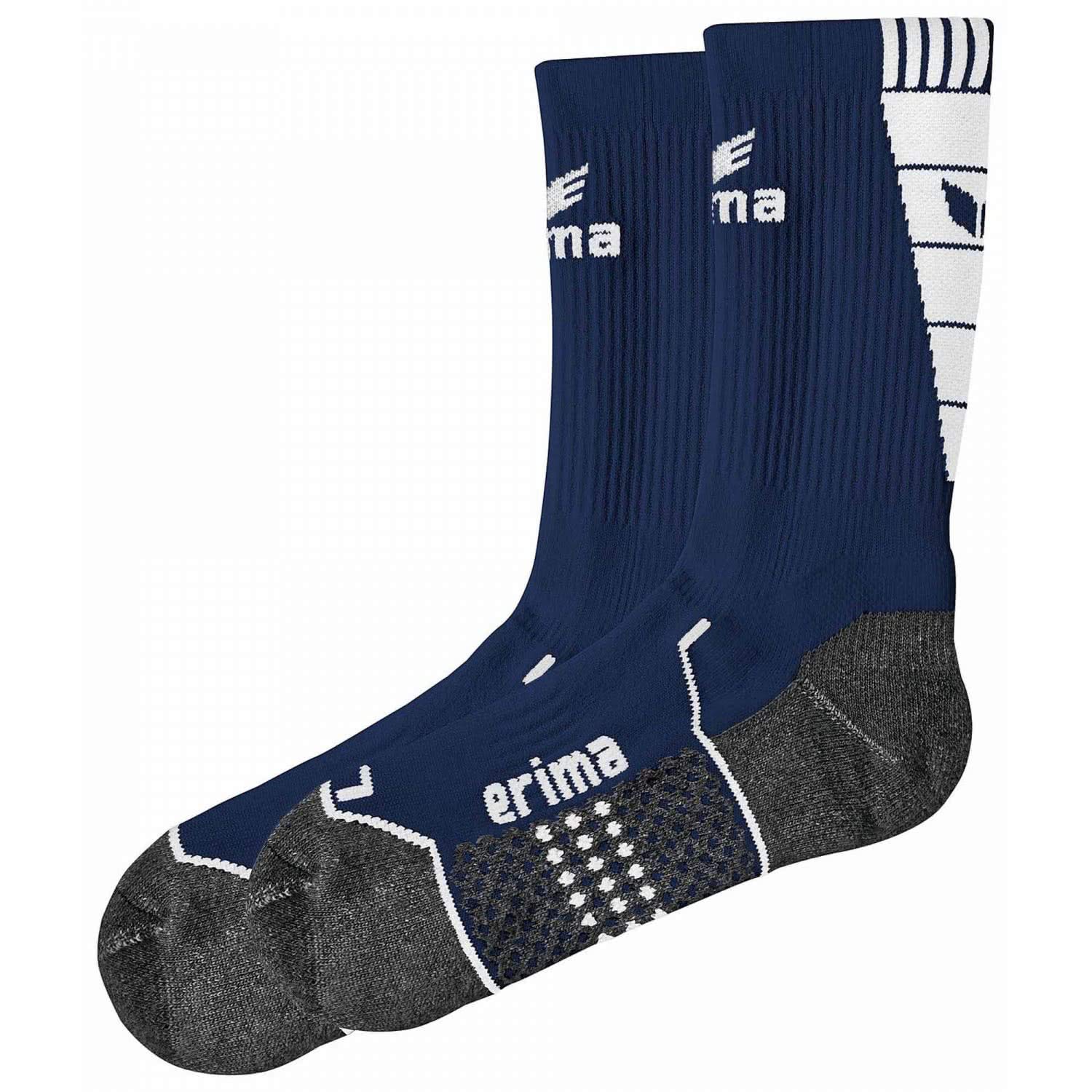 Erima Men's Accessories Training Socks, mens, Training socks, 318613, New Royal/White, 4 (EU)
