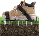 URAQT Lawn Aerator Shoes 26 Nails 47mm Studded Sole One Size Fit All view 9