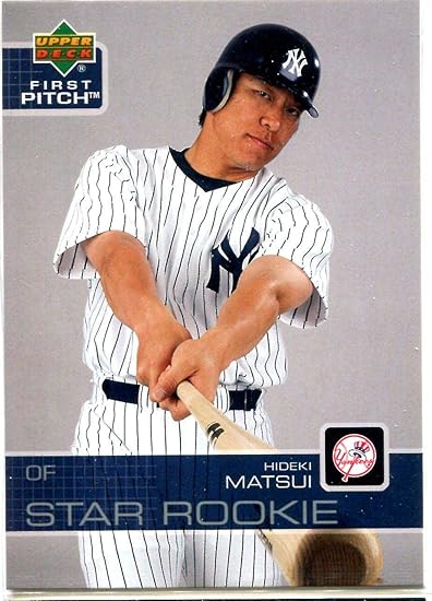 Hideki Matsui 2003 Upper Deck Unsigned Star Rookie Card