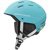 OutdoorMaster Kelvin II MIPS Ski Snow Sport Helmet | MIPS-Equipped System,ASTM Certified,Snow Sport Helmet for Men Women &amp; Youth,14 Vents