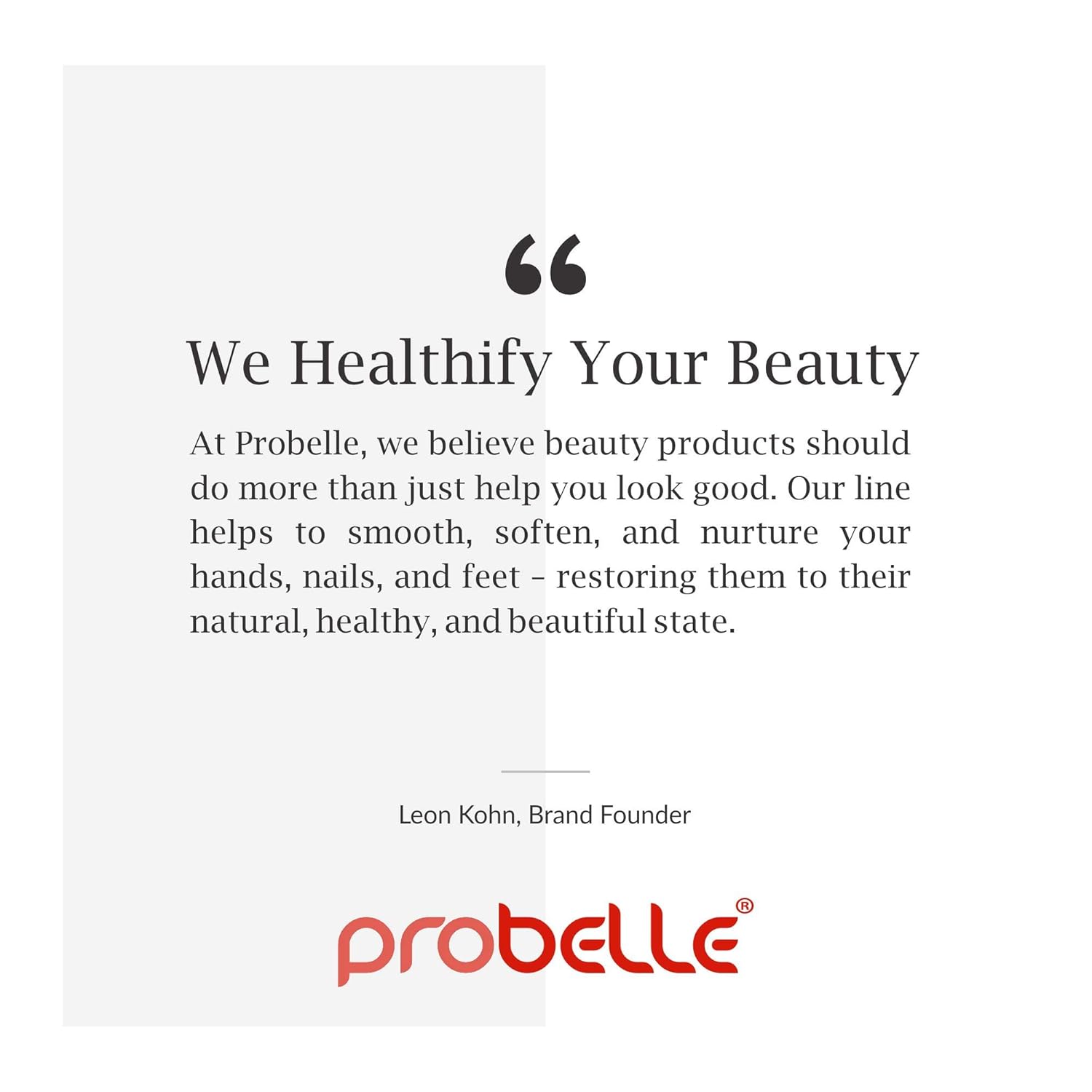 Probelle Nail Strengthener, Strengthens and Improves nail growth. Formaldehyde Free Formula, 0.5 oz : Beauty