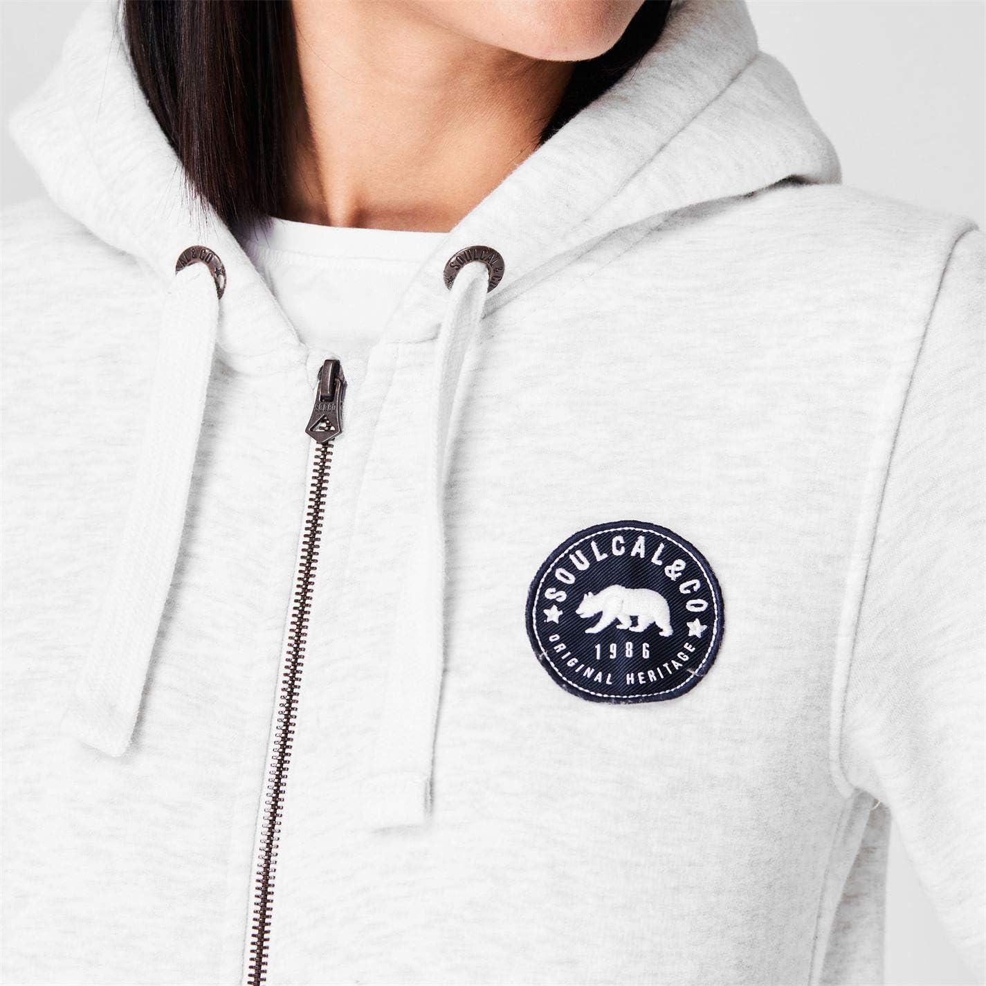 soulcal grey hoodie
