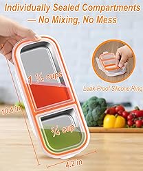 KTKUDY Stainless Steel Snack Container for Kids