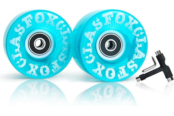 CLAS FOX 78A quad roller skate wheels from the Amazon listing