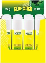 D.RECT Glue Stick 22g PVA Glue for Craft Art Scrapbooking Pack of 12