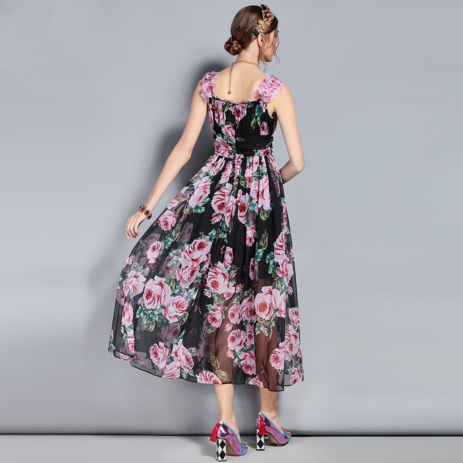 Dresses Runway Summer Dress Womens 