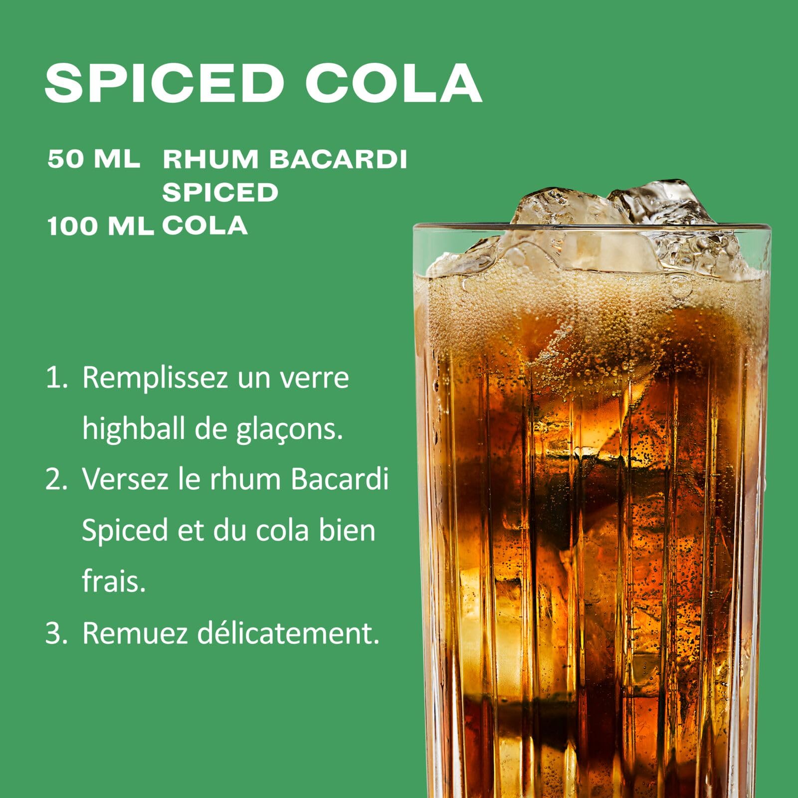 BACARDÍ Spiced, 35% Vol., 70 cl/700 ml, Premium-Spirituose aus fassgereiftem Rum, veredelt mit natürlichen Aromen und Gewürzen 6