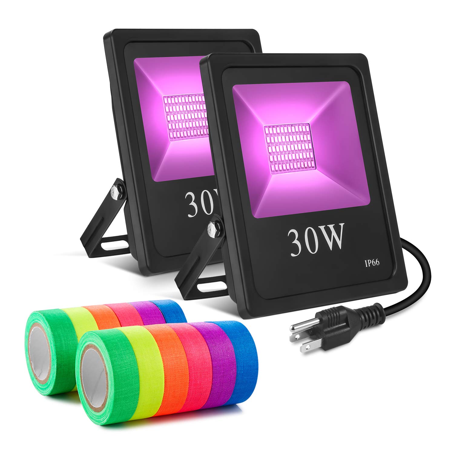 395nm LED UV Light for Indoor and Outdoor Black Light Party Supplies