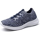 TIOSEBON Women's Slip On Walking Shoes Lightweight Casual Running Sneakers