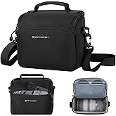K&amp;F CONCEPT Camera Sling Bag Small Crossbody Case | For DSLR/SLR Camera, Cute &amp; Compact, Shoulder Photography Bags, Compatible for Canon/Nikon/Sony, BS09