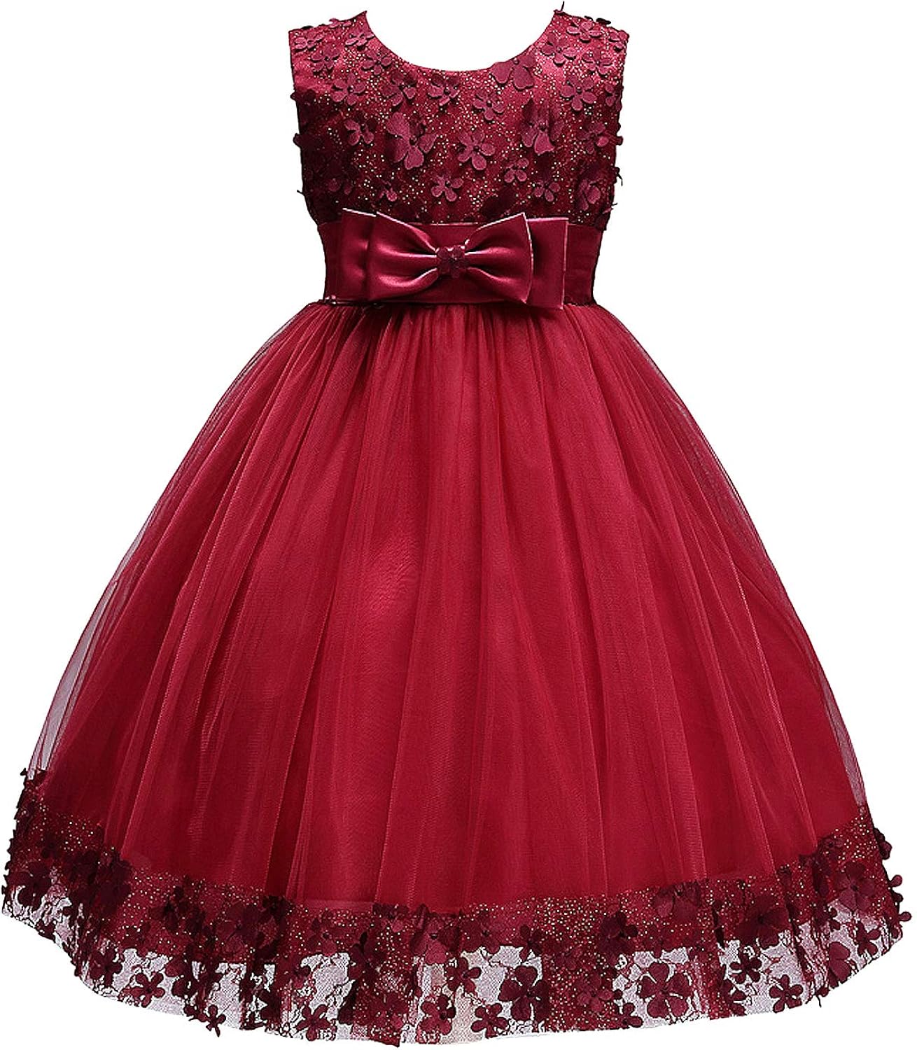 baby girl maroon dress