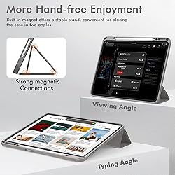 ZryXal New iPad Air 13 Inch Case M2 2024 with