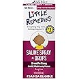 Little Remedies Noses Saline Spray Drops, 1 Fl Oz