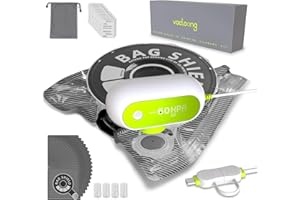 Vacloong Vacuum-Sealed 3D Printing Filament Kit, 20 Packs Lightproof Storage Bags with Vacuum Pump, Moisture-Proof Bags, Sorting & Storage of PA/DP/PC/PLA/ABS/TPU/ASA/PETG with Desiccant