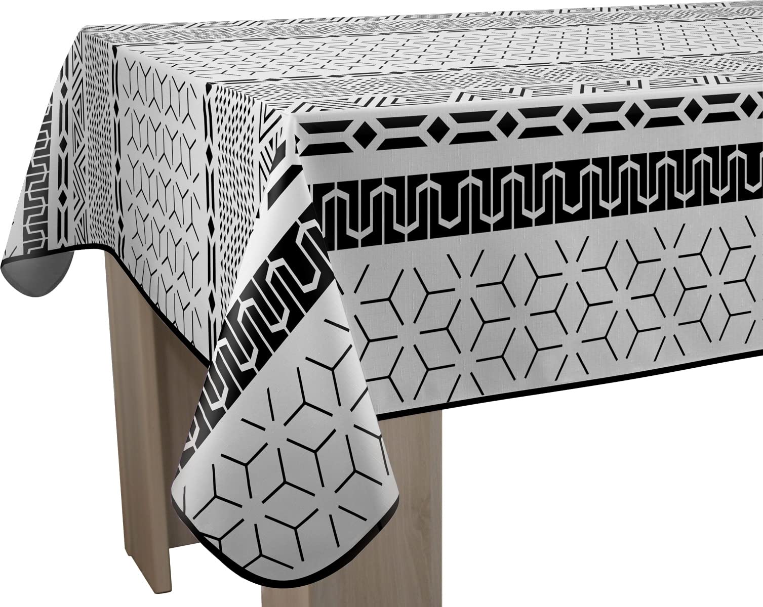 Le linge de Jules Stain Resistant Tablecloth Graphic Rectangular 150cm x 200cm