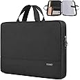 Ytonet Laptop Sleeve Case 13 13.3 Inch, TSA Slim Laptop Cover with Handle, Water Resistant Business Carrying Case Compatible with MacBook Air MacBook Pro HP Dell Lenovo Notebooks, Black