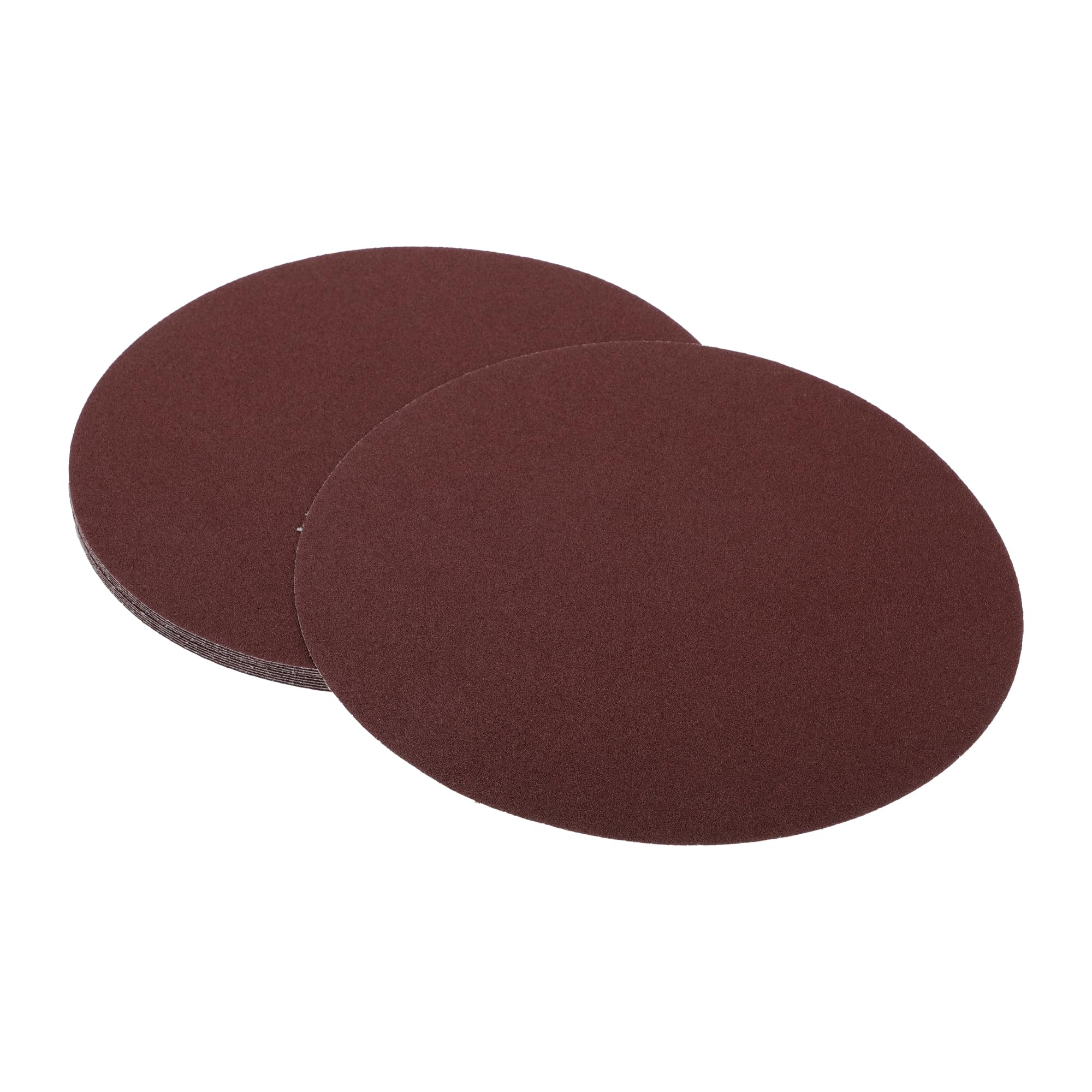 ACROPIX 12 Inch Sanding Discs Round Hook and Loop Sandpaper 60 Grits - 10 PCS