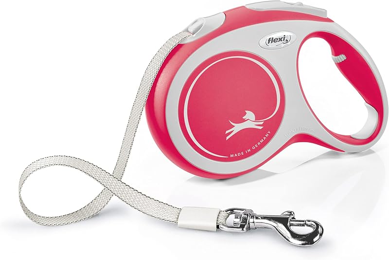 flexi Comfort L Tape 8 m red Retractable Dog Leash up to 50 kg
