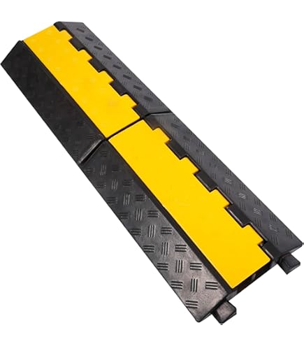 Guard Dog 5-Channel Heavy Duty Cable Protector - Black, 36" Long, Handles 21,000 Lb Axle Load