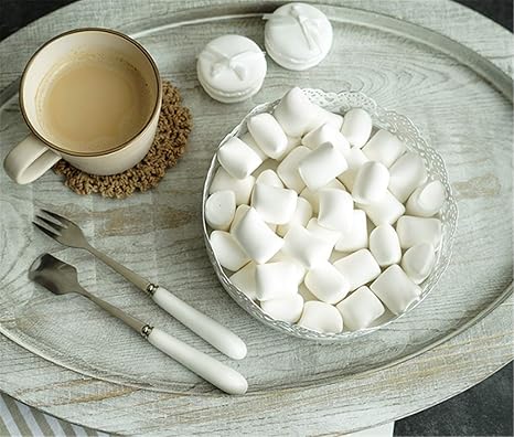 Amazon Com Skyseen 20pcs Mini Artificial Marshmallow Fake Cotton